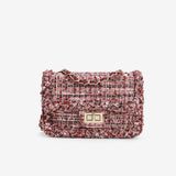 Autumn and winter woolen chain bag - Dazpy