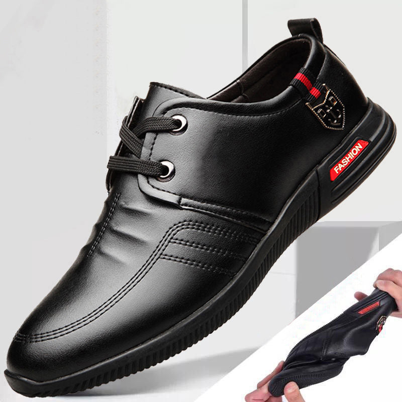 Men's soft bottom leather shoes - Dazpy