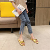 Candy-colored Outer Wear Sandals And Slippers Women - Dazpy