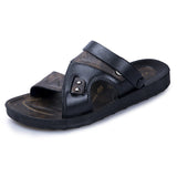 Men's Casual Beach Shoes Dual-use Non-slip Sandals And Slippers - Dazpy