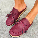 Fringed thick bottom flat bottom half drag
