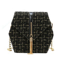 Fashion All-Match Woolen Chain Shoulder Bag
