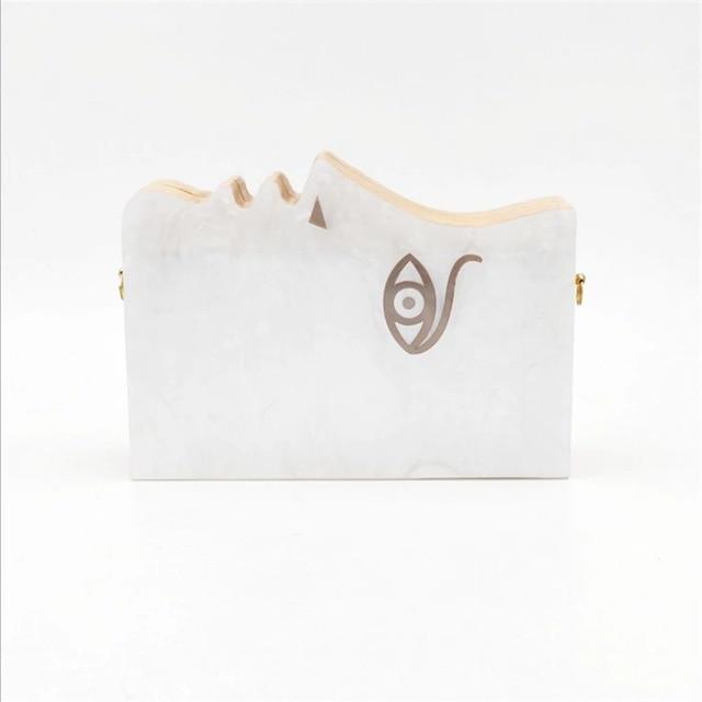 One-shoulder Diagonal Evening Bag - Dazpy