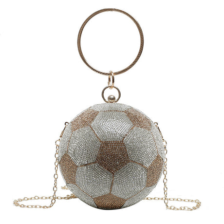 Football shape all-match chain slung personality female bag - Dazpy