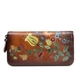 Leather Retro Leather leather leather wallet - Dazpy