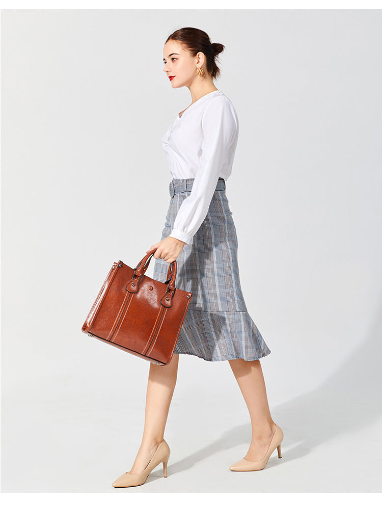 Multifunctional retro handbag - Dazpy