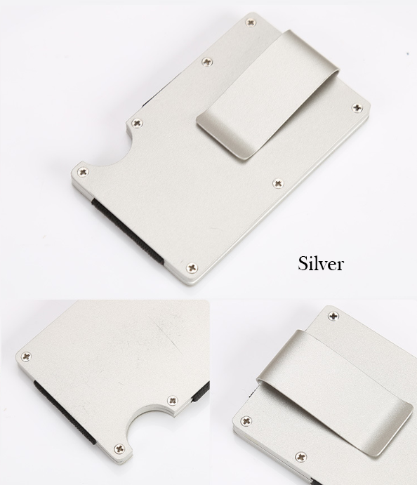 Card holder, Money Clip, Business Card Hloder, Business Gift, Security & Antimagnetic - Dazpy