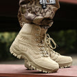 Large size high top outdoor military boots - Dazpy