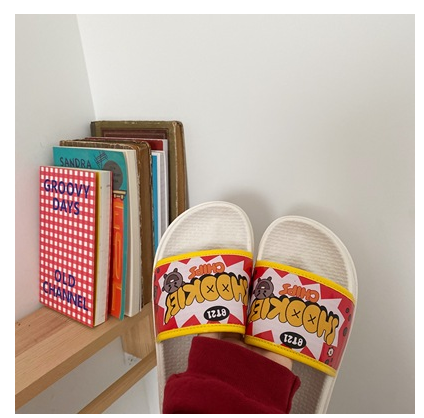 Graffiti beach sandals and slippers - Dazpy