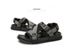 Summer new men's beach sandals Korean version of the wild buckle men's shoes - Dazpy