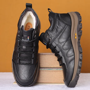 Plus Velvet Warmth Thick High-top Cotton Shoes