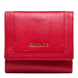 Women's leather wallet 30% short leather wallet - Dazpy