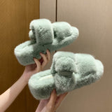 Women's plush slippers - Dazpy