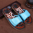 Pebble foot massage slippers