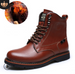 2021 autumn men's casual Martin boots men's plus velvet boots, Europe and the United States men's shoes fashion military boots - Dazpy