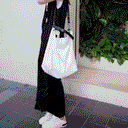 Soft leather large capacity solid color big bag