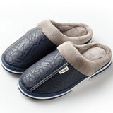 PU waterproof cotton slippers - Dazpy