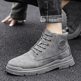 DroKorean Style Trendy High-top Men's Shoes - Dazpy