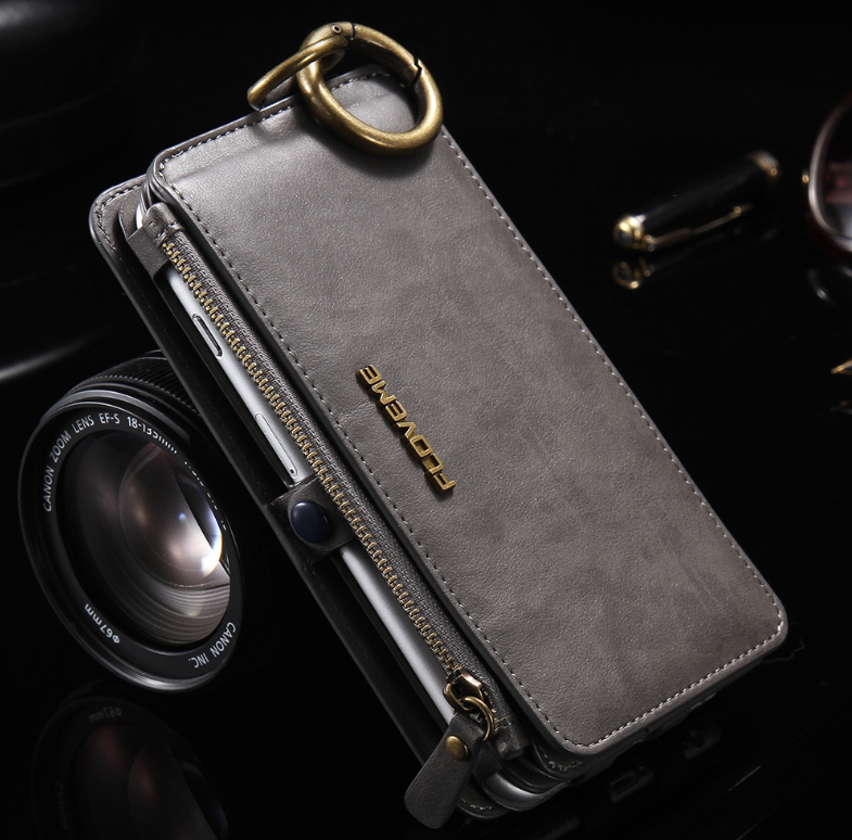 Luxury PU Leather Case For 8 Plus X XR XS Max 11 Flip Stand Wallet Cases For  8 7 Plus 6s SE Pouch Capinhas - Dazpy