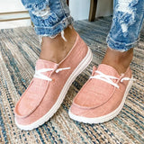 Canvas casual solid color women's shoes - Dazpy