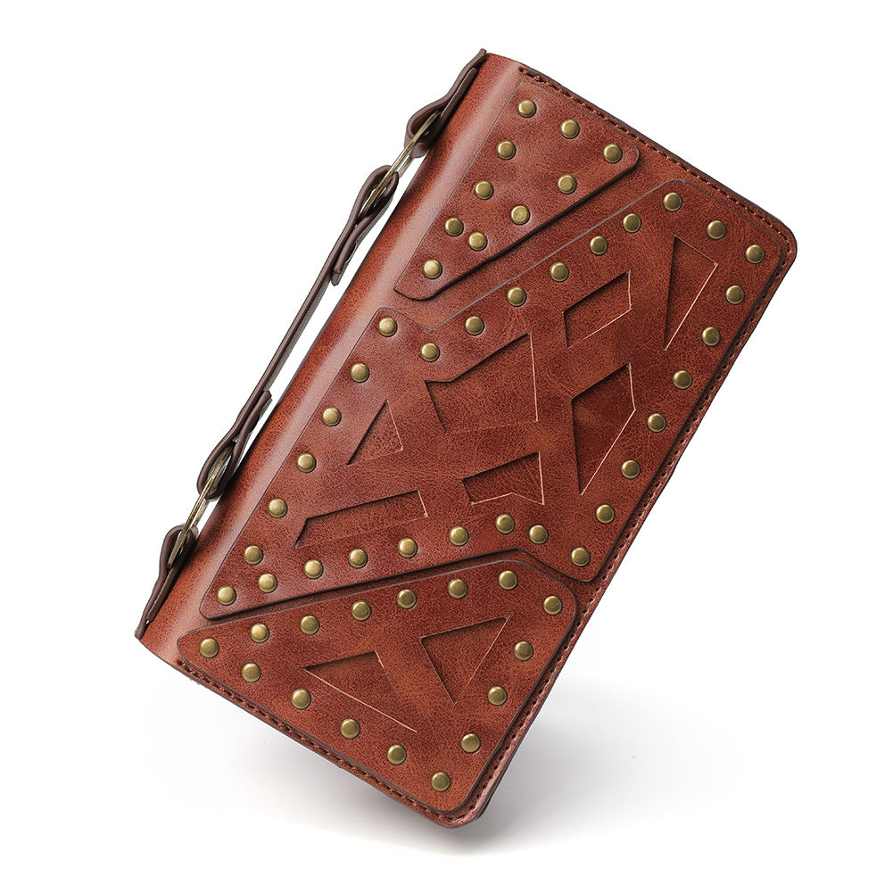 Steampunk ladies long wallet - Dazpy