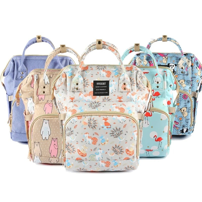 Diaper Bag Backpack For Moms Waterproof - Dazpy