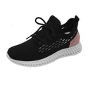 Leisure Sports Running Women's Shoes Flying Weaving