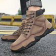 Fall New Men's Casual High-top Warmth And Fleece Ankle Boots - Dazpy