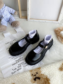 British Small Leather Shoes Wild Gentle Mary Jane Japanese Jk Platform Fairy Style Single Shoes
