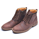 Men  Casual High Top Martin Boots Fashion - Dazpy