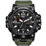 Rugged Sports Watches for Men with Digital and Analogue Display - Dazpy