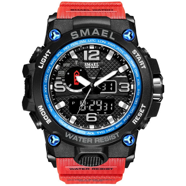 Rugged Sports Watches for Men with Digital and Analogue Display - Dazpy