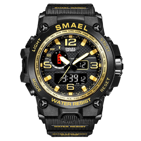 Rugged Sports Watches for Men with Digital and Analogue Display - Dazpy