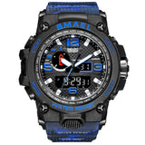 Rugged Sports Watches for Men with Digital and Analogue Display - Dazpy