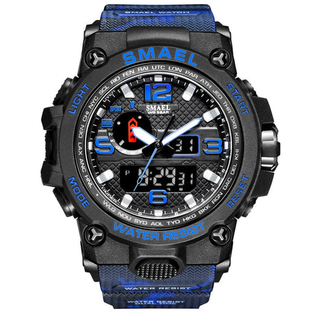 Rugged Sports Watches for Men with Digital and Analogue Display - Dazpy