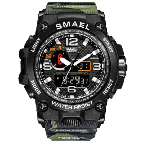 Rugged Sports Watches for Men with Digital and Analogue Display - Dazpy