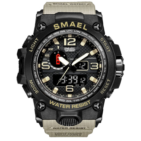 Rugged Sports Watches for Men with Digital and Analogue Display - Dazpy