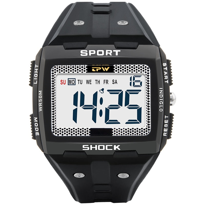 Men's 5ATM Waterproof Sports Watches - Dazpy