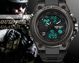 Men's Military Waterproof Watch - Dazpy