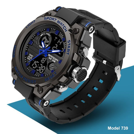 Men's Military Waterproof Watch - Dazpy