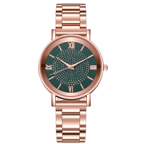 Rose Gold Wrist Watch - Dazpy