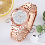 Rose Gold Wrist Watch - Dazpy