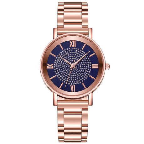 Rose Gold Wrist Watch - Dazpy