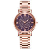 Rose Gold Wrist Watch - Dazpy