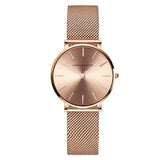 Women's Stainless Steel Quartz Watch - Dazpy