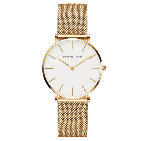 Women's Stainless Steel Quartz Watch - Dazpy