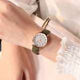 Women's Simple Vintage Small Dial Watch - Dazpy