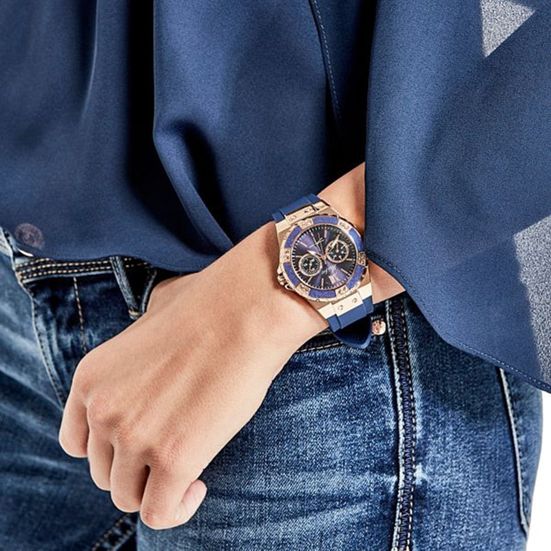 Analog Women's Watch with Chronograph - Dazpy