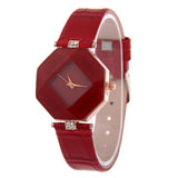 Women's Quartz Watch with Leather Band - Dazpy