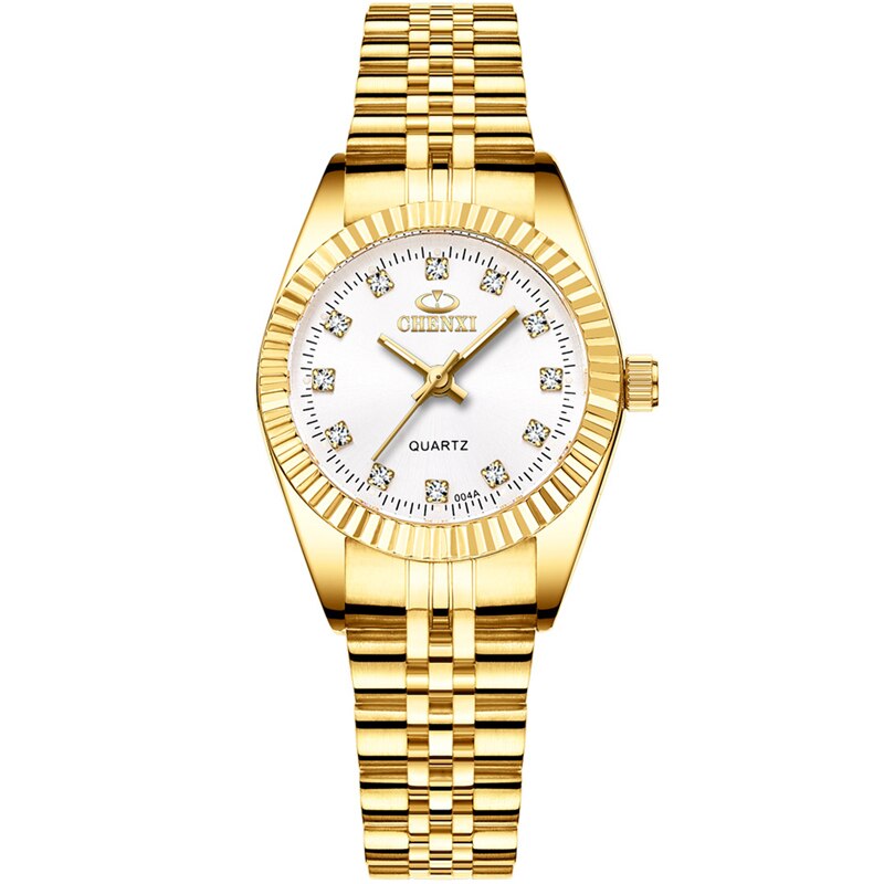 Women's Luxury style Crystal Dial Business Watch - Dazpy